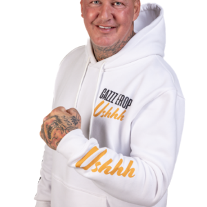 Gazzz Erop Hoodie Wit